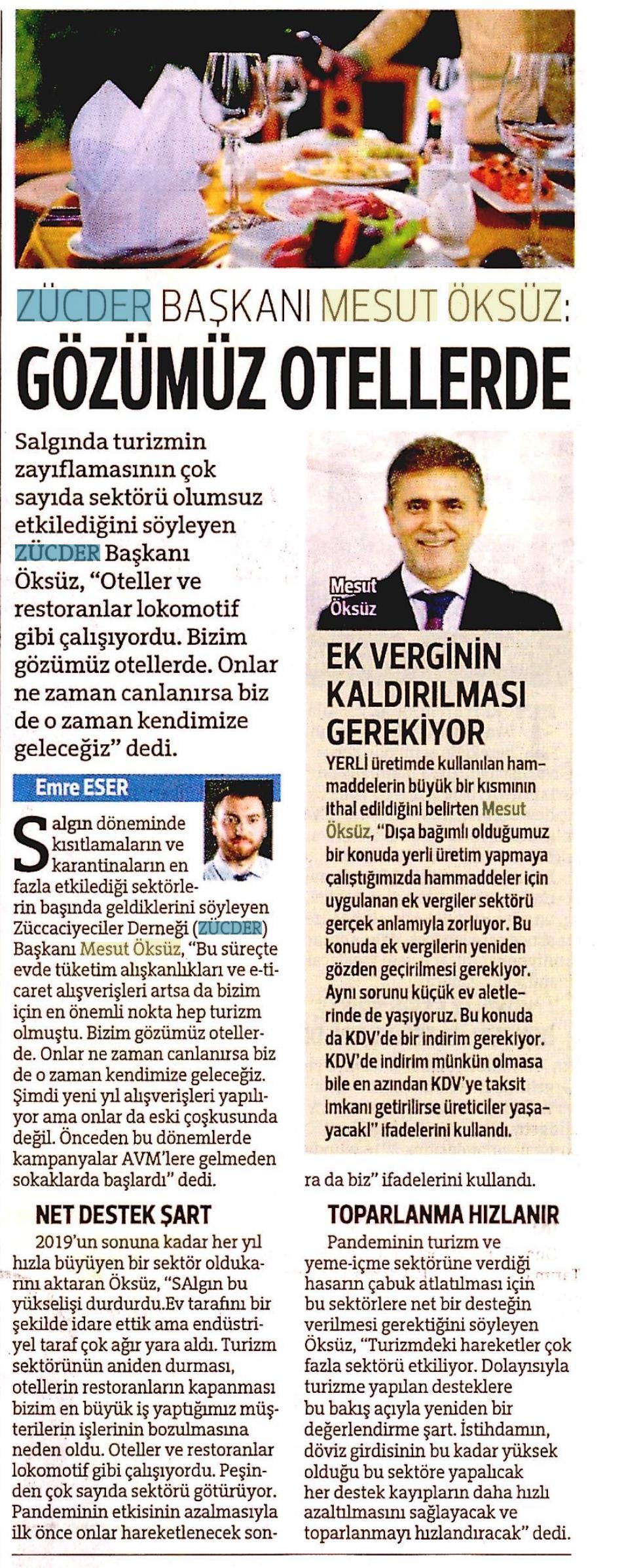 ZÜCDER HÜRRİYET 14.12.2020