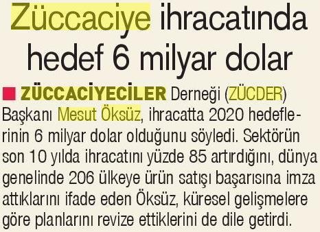 ZÜCDER YENİ ASIR 16.03.2020