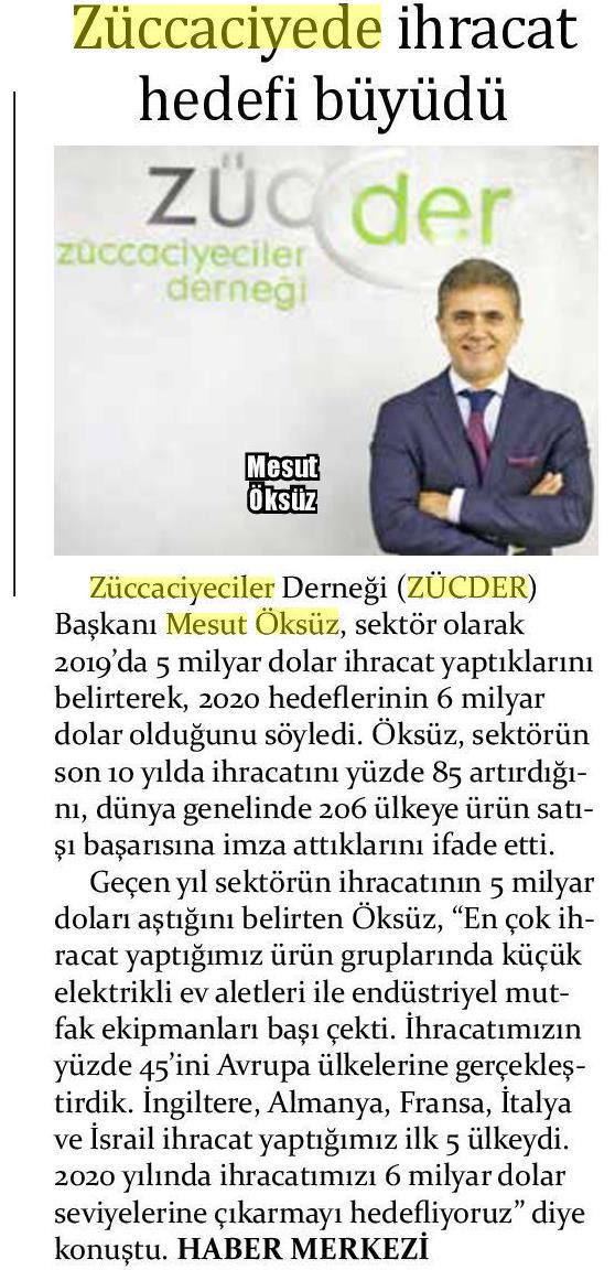 ZÜCDER YENİ BAKIŞ 2 16.03.2020