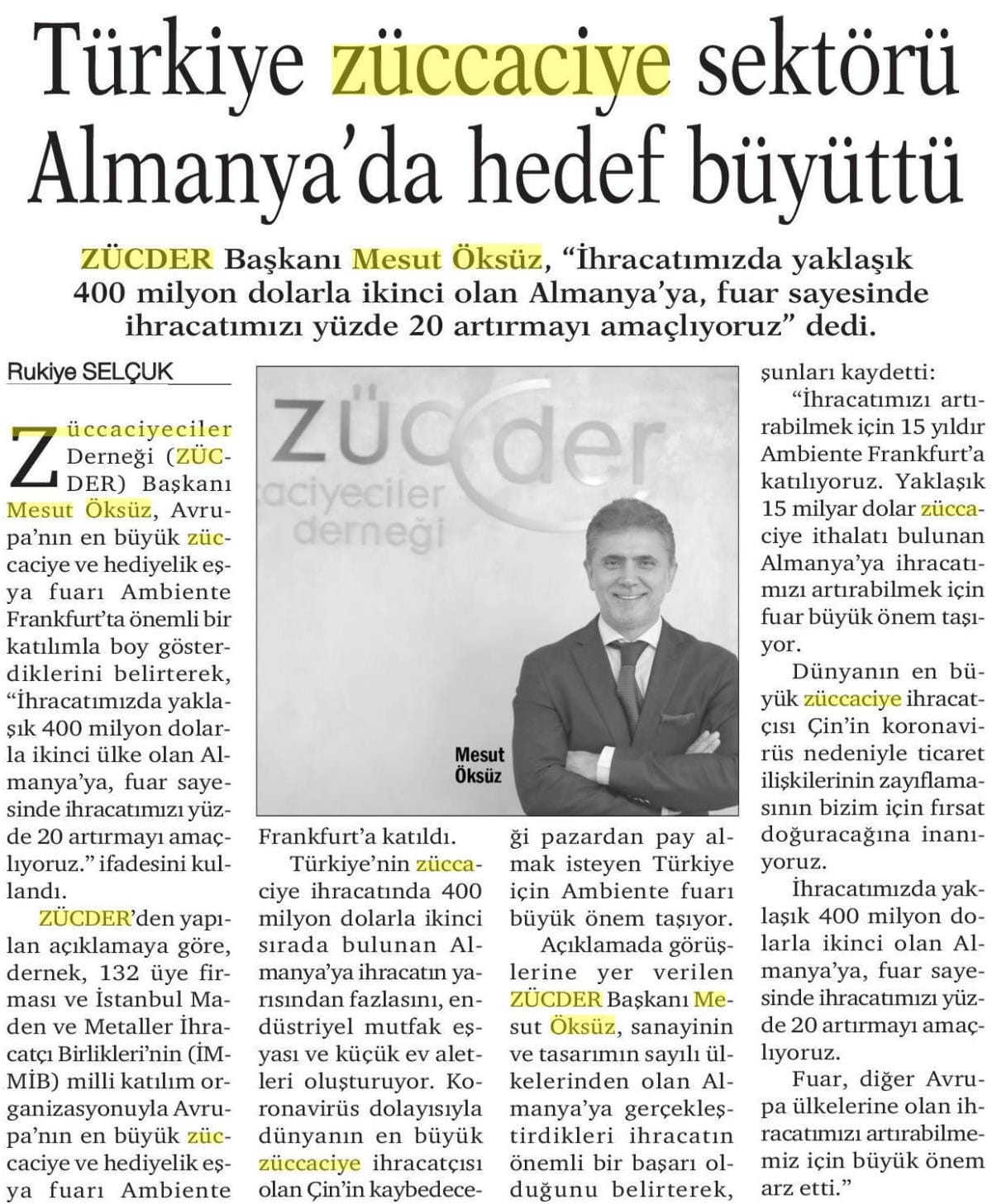 Zücder Hürses 15.02.2020