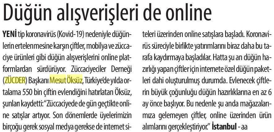 Zücder Yeni Asya 26.04.2020