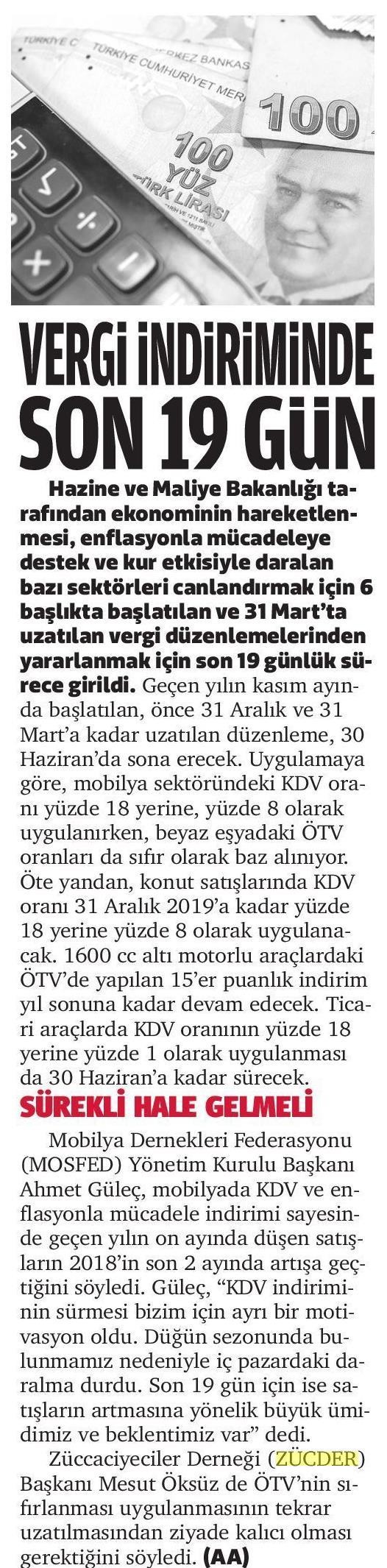 Zücder Yeni Dönem 12.06.2019