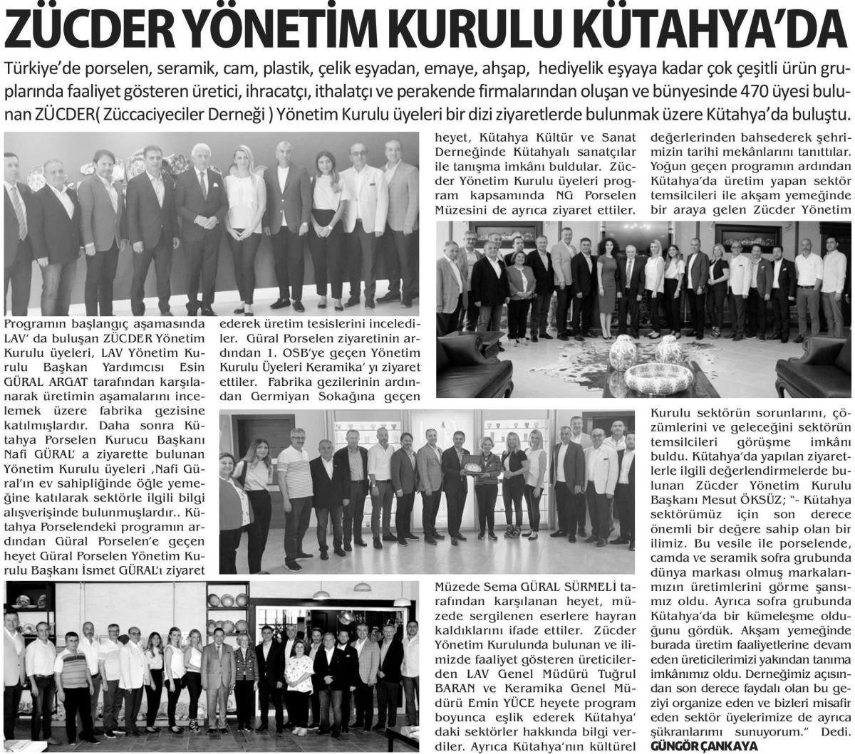Zücder Yeni Kütahya 25.06.2019